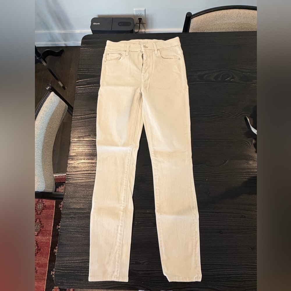 MOTHER Women's Skinny Jeans in Cream like new*